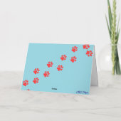 Tabby Vist Buddies Kaart (Achterkant)