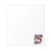 Tabby Witch Brew – Cute Halloween Cat Design Notitieblok (Voorkant)