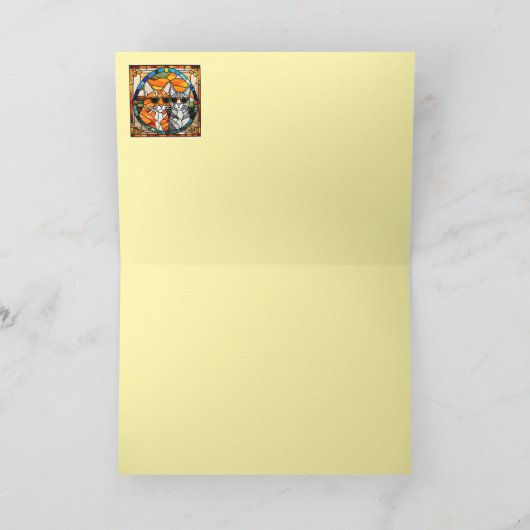 Tabby Zoo Card Kaart (Binnen)