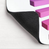 Tabbykat en Plant op trap Muismat (Hoek)