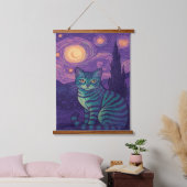 Tabbykat Hangend Wandkleed (Slaapkamer)