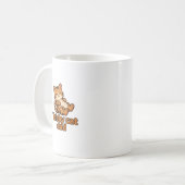 Tabbykat Papa Koffiemok (Voorkant links)