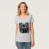Tabbynezer Scrooge Fotografisch – Tabby Schroef T-shirt (Voorkant volledig)