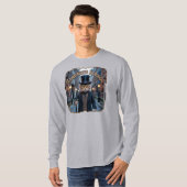 Tabbynezer Scrooge Fotografisch – Tabby Schroef T-shirt (Voorkant volledig)