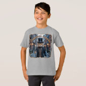 Tabbynezer Scrooge Fotografisch – Tabby Scrooge T-shirt (Voorkant volledig)