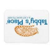 Tabby's Place - 3" x 4" Magneet (Horizontaal)