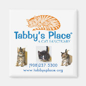 Tabby's Place magneet (Voorkant)