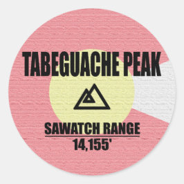 Tabeguache Peak Ronde Sticker