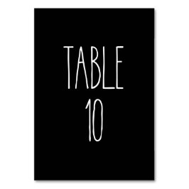 Tabel 10 zwarte tonercartridge Rae Dunn Pottery-Ka Kaart