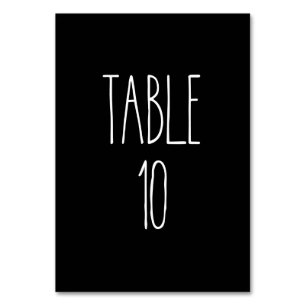 Tabel 10 zwarte tonercartridge Rae Dunn Pottery-Ka Kaart