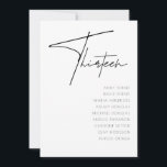 Tabel 13 sjabloon voor moderne weddenschappen kaart<br><div class="desc">Deze aanpasbare elegante tabel bevat dertien zwarte en witte sjabloon met een mooie handgeschreven cursieve lettersoort. Wedding Table Seating Card zal een geweldige aanvulling zijn op het decor van een bruiloft. Al tekst is volledig editable, zodat kunt u gastnamen gemakkelijk veranderen, enkel klik "deze sjabloon aanpassen". De kaarten van het...</div>