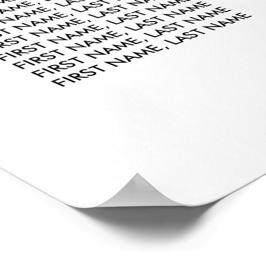 Tabel 25 Tafel grote weddenschappen Poster (Hoek)