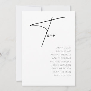 Tabel 2 sjabloon voor moderne weddenschappen kaart