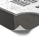 Tabel 6 Zitplan bruiloft Steampunk bruiloft Poster (Hoek)