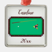 Tabel bewerkbare groep metalen ornament (Voorkant)