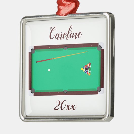 Tabel bewerkbare groep metalen ornament (Links)