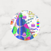 Tabel Confetti augustus, 16 oktober (Kleine voorkant)