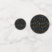 Tabel Confetti Augustus, 3 Geboortedag (Voorkanten)