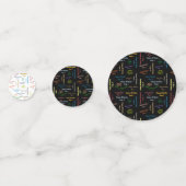 Tabel Confetti Augustus, 5 Geboortedag (Voorkanten)