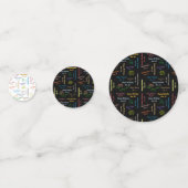 Tabel Confetti Januari, 10 Geboortedag (Voorkanten)