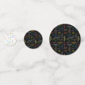 Tabel Confetti Januari, 4 Geboortedag (Voorkanten)