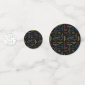 Tabel Confetti Januari, 8 Geboortedag (Voorkanten)