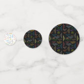 Tabel Confetti juli,15 geboortedag (Voorkanten)