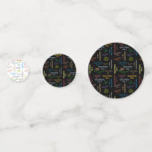 Tabel Confetti juli, 4 verjaardag (Voorkanten)