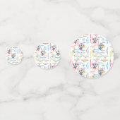 Tabel Confetti juli, 4 verjaardag (Voorkanten)