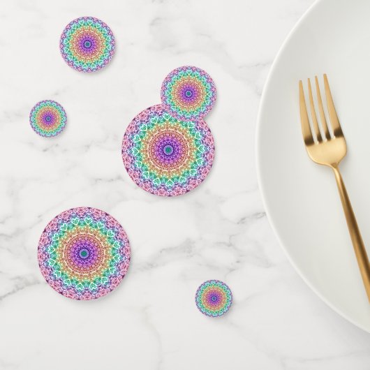 Tabel Confetti Mandala Mehndi Style G379 (Groep)