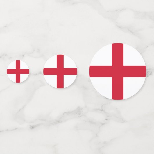 Tabel confetti met vlag van Groot-Brittannië (Voorkanten)