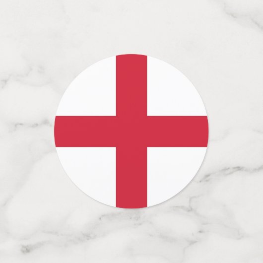 Tabel confetti met vlag van Groot-Brittannië (Kleine voorkant)