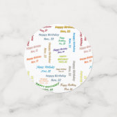 Tabel Confetti november 2012 (Kleine voorkant)