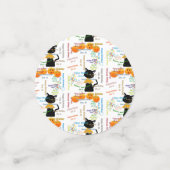 Tabel Confetti oktober, 31 verjaardag (Kleine voorkant)