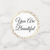 Tabel Confetti-Pageant Kroonmix Confetti (Kleine voorkant)