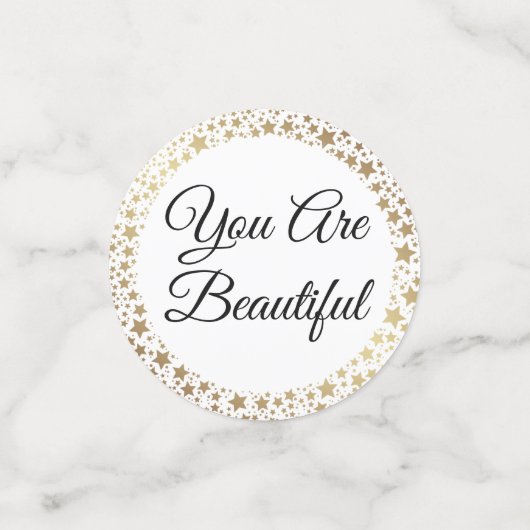 Tabel Confetti-Pageant Kroonmix Confetti (Kleine voorkant)