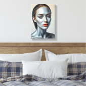Tabel Deco (Argenteus) Canvas Afdruk (Insitu (Slaapkamer))