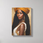 Tabel Deco (Beauty of Africa ) Canvas Afdruk (Voorkant)