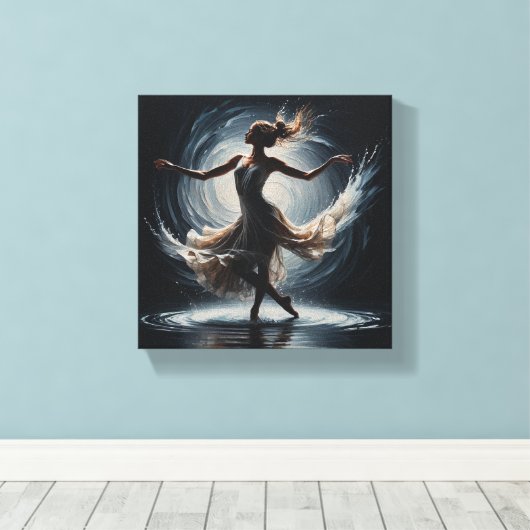 Tabel Deco Canvas Afdruk (Insitu (Houten vloer))