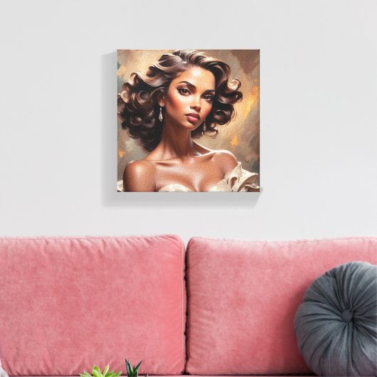 Tabel Deco Canvas Afdruk (Insitu (Woonkamer))