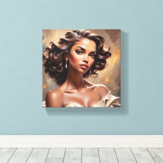 Tabel Deco Canvas Afdruk (Insitu (Houten vloer))