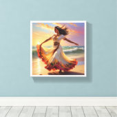 Tabel Deco Canvas Afdruk (Insitu (Houten vloer))