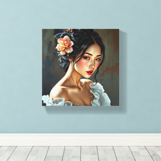 Tabel Deco Canvas Afdruk (Insitu (Houten vloer))