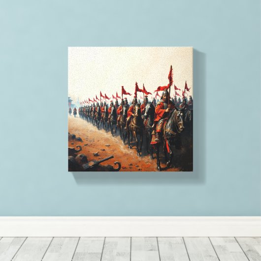 Tabel Deco Canvas Afdruk (Insitu (Houten vloer))