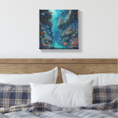 Tabel Deco ( Marin Enchantée ) Canvas Afdruk (Insitu (Slaapkamer))