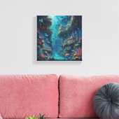 Tabel Deco ( Marin Enchantée ) Canvas Afdruk (Insitu (Woonkamer))