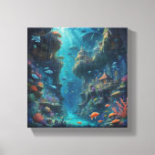 Tabel Deco ( Marin Enchantée ) Canvas Afdruk (Voorkant)