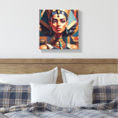 Tabel Deco ( Nijlstijl ) Canvas Afdruk (Insitu (Slaapkamer))