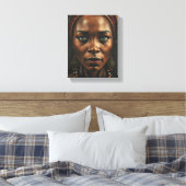 Tabel Deco (Royal Splendor) Canvas Afdruk (Insitu (Slaapkamer))