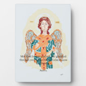 Tabel Easel & Canvas: Archangle Gabriel, gebed Fotoplaat (voorkant)